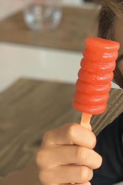 Palitos frutales para hacer con los chicos