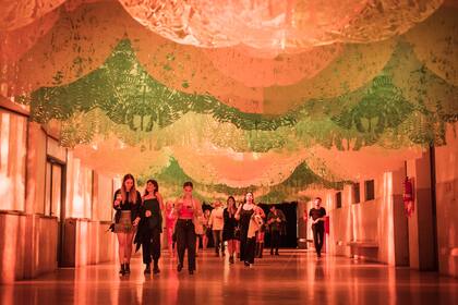 Palmar, instalación de Manuel Ameztoy