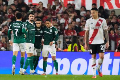 Palmeiras sacó ventaja en el Monumental y se perfila como gran favorito para definir la serie