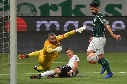 Borré en primer plano: River tuvo una digna tarea en Brasil ante Palmeiras, pero no le alcanzó y se despidió