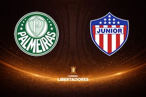 Palmeiras vs. Junior, por una nueva jornada de la Copa Libertadores