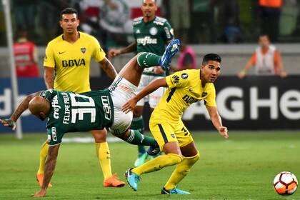 Palmeiras y Boca no se sacan ventája en Brasil