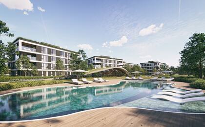 Palmera Golf contará con 8 torres de departamentos de 2 y 3 ambientes dentro del barrio El Cantón.