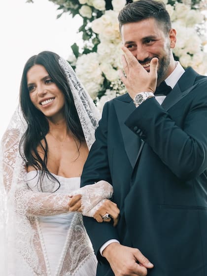 Paloma Goycochea compartió a través de sus redes sociales las fotos de su soñado casamiento