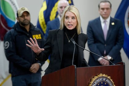 Pam Bondi se expresó con dureza respecto a los delincuentes (Archivo)
