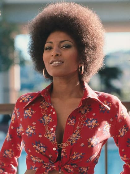 Pam Grier en una fotografía promocional de Coffy