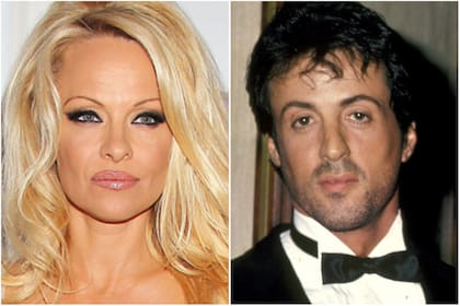 Pamela Anderson y Sylvester Stallone