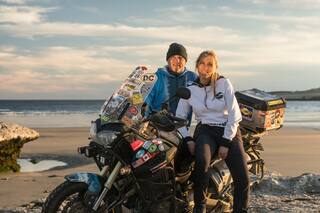 Hacen avistajes, recorrieron 54 países, pero siempre vuelven a Puerto Pirámides