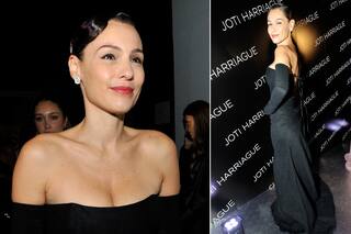 Del look hollywoodense de Pampita a los sensuales diseños de una noche total black