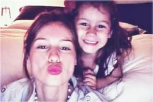 Pampita Ardohain recordó a su hija Blanca