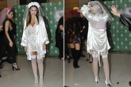 Pampita Ardohain y el look elegido por sus amigas para su despedida de soltera