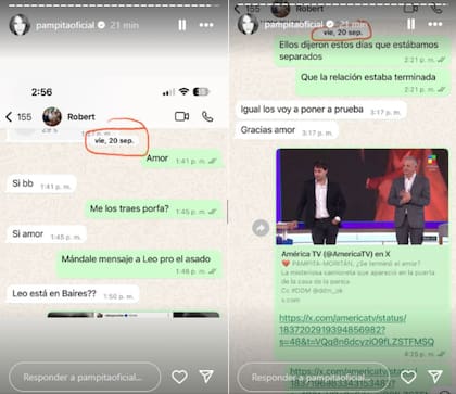 Pampita aseguró que se separó el 20 de septiembre (Foto: Instagram @pampitaoficial)