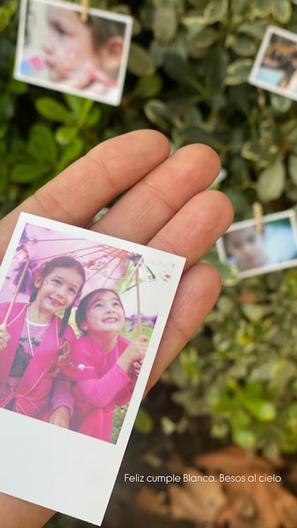 Pampita compartió varias imágenes de Blanca (Foto: Instagram/@pampitaoficial)