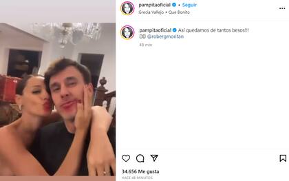 Pampita desmintió los rumores de crisis con García Moritán