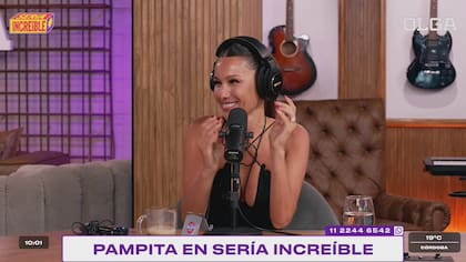 Pampita desmintió los rumores que la vincularon con Enzo Fernández meses atrás (Captura: Olga)