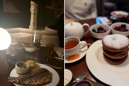 Pampita disfrutó de la gastronomía de Londres (Foto: Instagram @pampitaoficial)