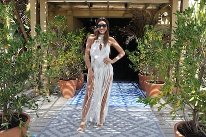 Pampita festejó su cumpleaños número 47 por adelantado. Como la modelo estará de viaje el 17 de enero, decidió reunir a sus familiares y amigos para brindar junto a ellos