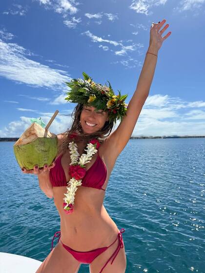 Pampita mostró fotos de sus vacaciones con Martín Pepa (Foto: Instagram @pampitaoficial)