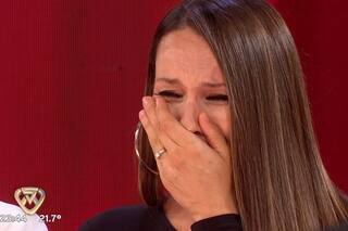 El desconsolado llanto de Pampita en la final del programa por un comentario de Ángel De Brito