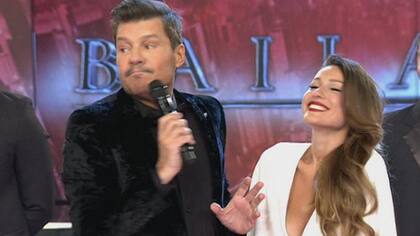 Pampita, junto a Tinelli, le dio pelea a Marcelo Polino