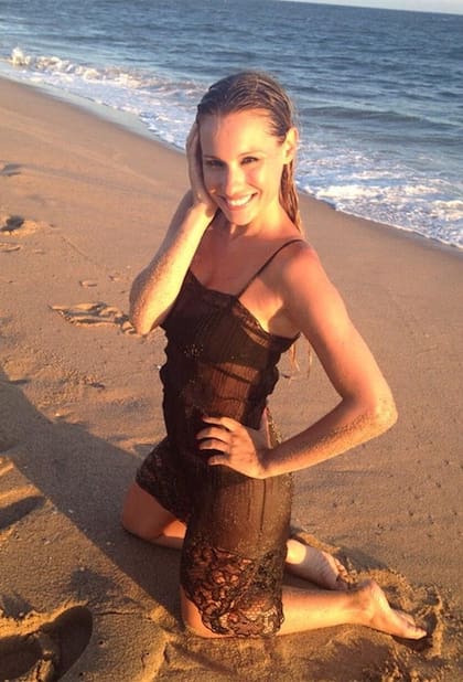 Pampita, siempre espléndida