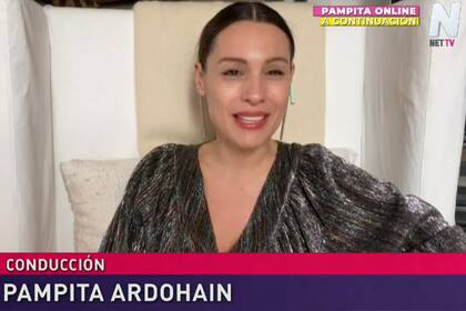 A raíz de lo sucedido con una de sus panelistas, Pampita hizo hoy su programa desde su casa