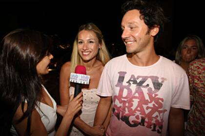 Pampita y Benjamín Vicuña, cuando comenzaban su relación