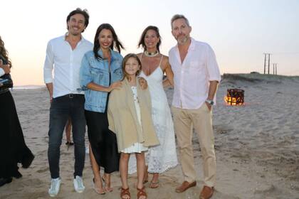 Pampita y García Moritán festejan la temporada en Punta del Este