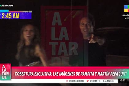 Pampita y Pepa ya no se ocultan y disfrutaron de una salida (Foto: Captura de TV / A la tarde)