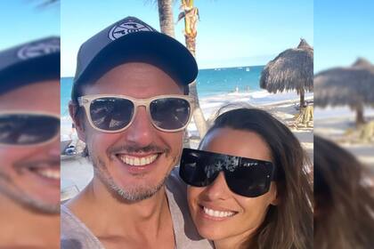 Pampita y su esposo en medio de sus vacaciones (Instagram @pampitaoficial)