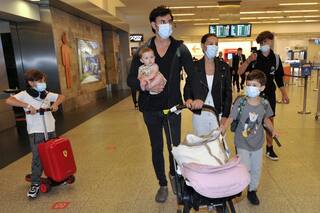 Pampita y Roberto García Moritán, de vacaciones a Punta Cana