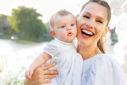 Pampita y su hija Ana