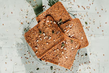 Pan de lino y semillas