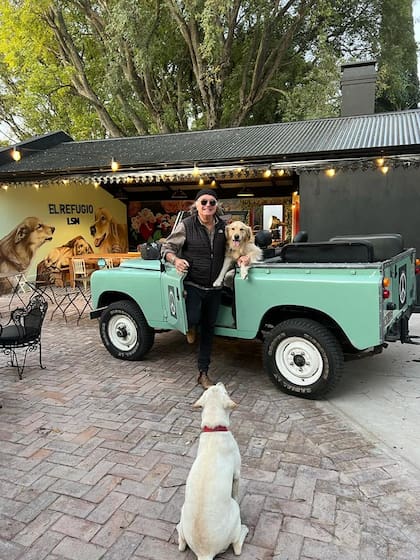 Pancho Dotto en El Refugio, su chacra de Entre Ríos