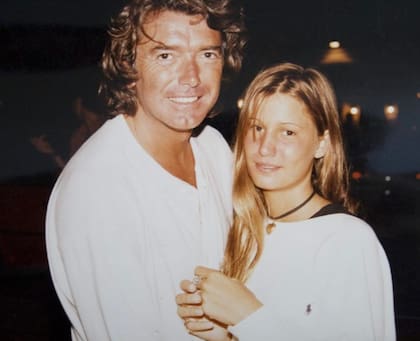 Pancho Dotto y Dolores Barreiro en el verano de 1995