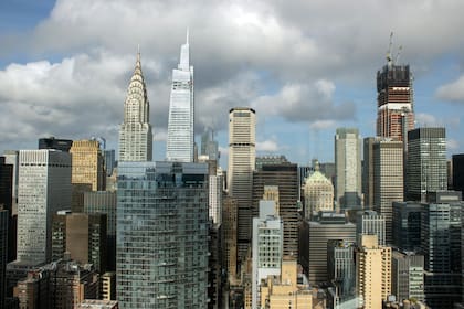 Panorama de Manhattan, en la ciudad de Nueva York.   (Foto AP/Ted Shaffrey)