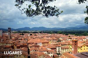 Panorama del casco histórico desde la Torre Guinigi.