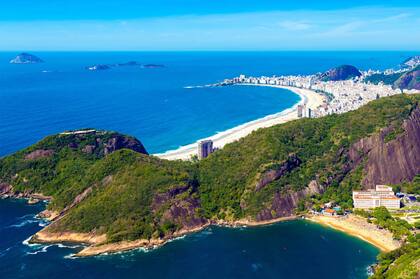 Panorámica de algunas de las playas principales de Río de Janeiro