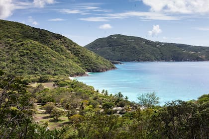 Panorámica de Guana Island.