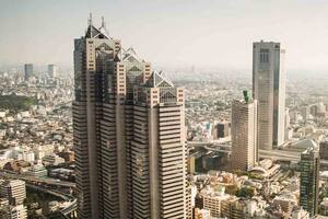 Panorámica de la ciudad de Tokyo