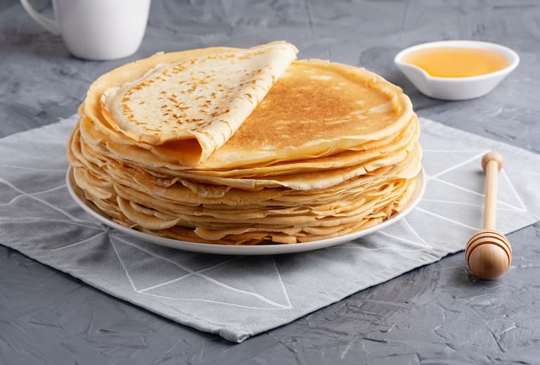 Panqueques para platos dulces y salados