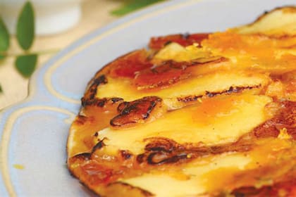 Panqueque con manzanas