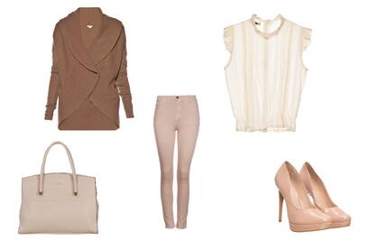 Pantalón (Album $699) Cárdigan (Etiqueta Negra) Blusa (Vevu, $2190) Cartera ( Prune, $1100) Zapatos ( Via Uno, $1999)