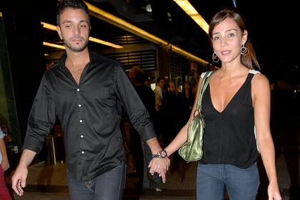 La actriz se mostró públicamente por primera vez en la avant première del film Pistas para volver a casa