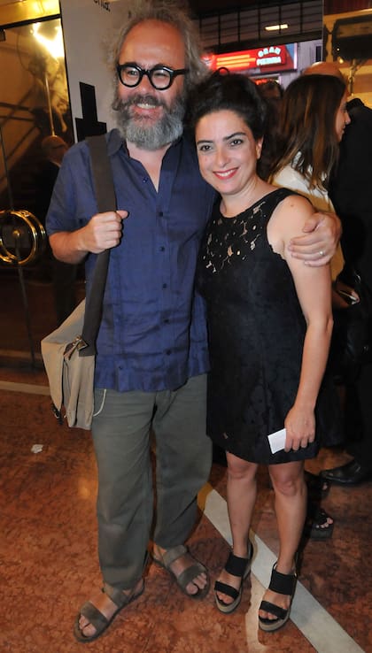 Paola Barrientos y su marido Conrado Geiger cual Claudia y Marcos, pero en los Ace