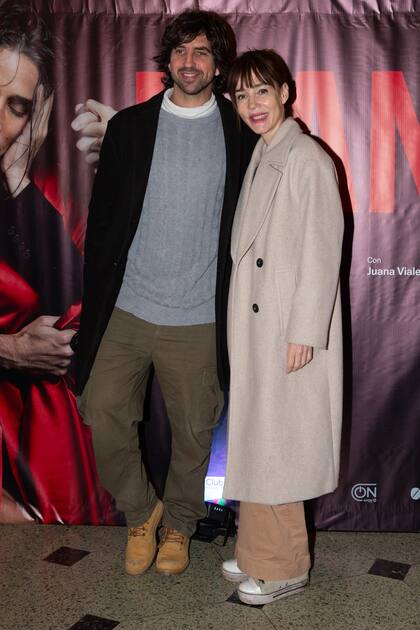 Paola Krum y su novio, el actor, guionista y director Patricio Abadi.