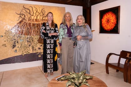 Paola Marzotto, Cecilia Zuberbühler y Nicola Costantino