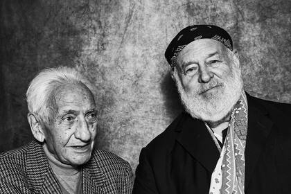 Paolo Di Paolo y Bruce Weber de la película protagonista y realizador del film "El tesoro de su juventud"