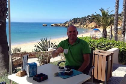 Paolo en su rutina cotidiana.