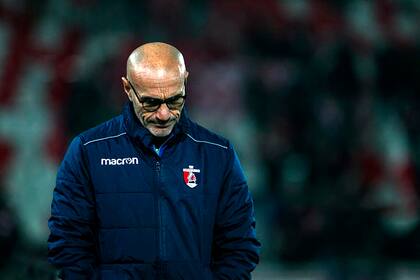 Paolo Montero en Sambenedettense, de la tercera división italiana, su último equipo